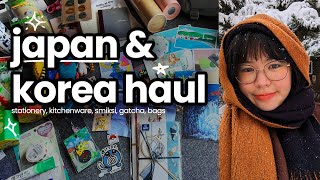 JAPAN & KOREA HAUL 2024! art, clothing, bags, stationery, home goods