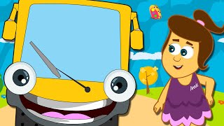 Wheels on the Bus | Nursery Rhymes And More Kids Songs by HooplaKidz