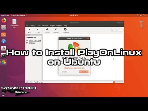 How to install PlayOnLinux on Ubuntu 19.04/18.10/18.04/17.10 SYSNETTECH Solutions