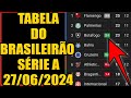 TABELA DO BRASILEIRÃO SÉRIE A - CLASSIFICAÇÃO DA BRASILEIRÃO - TABELA DO CAMPEONATO BRASILEIRO