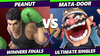 S@X 526 Winners Finals - Peanut (Little Mac) Vs. Mata-Door (Mario, Wario) Smash Ultimate - SSBU