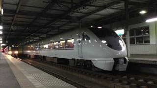 683系8000番台+681系0番台特急しらさぎ11号金沢行 小松駅発車