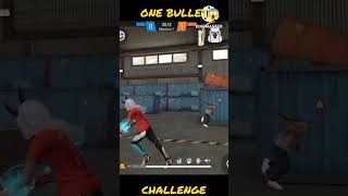 1 Bullet Challenge 👿 in Lone Wolf 😱 #freefire #short #viral #shorts
