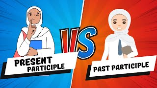 PRESENT VS PAST PARTICIPLE #participle #presentparticiple #pastparticiple