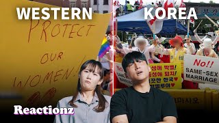 Koreans React To Different Queer Parades In Korea And Western Countries | 𝙊𝙎𝙎𝘾