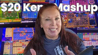 Playing $20 on Different Games of Keno at Green Valley Ranch Casino - Henderson, NV