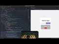 asmr programming -  modern alarm app - no talking
