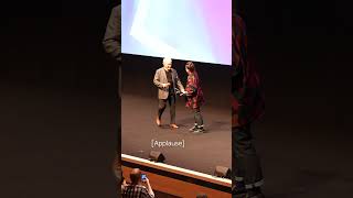 Michael Mann surprises London Film Festival crowd with #FerrariMovie | #Shorts #MichaelMann