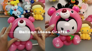 Balloon Bear Tutorial: Easy Step-by-Step Guide 用氣球製作粉紅色熊 | MeyiaArtBalloon