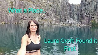 DAILY VLOG...CARAVAN, North Wales, hiking and Swimming in SNOWDONIA #solo