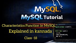 MySQL Character Functions | String Functions Explained with Examples #CONCAT, #SUBSTRING, #LENGTH