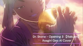 Dr  Stone - Opening 3【Rakuen】AI Cover by Asagiri Gen (あさぎりゲン)