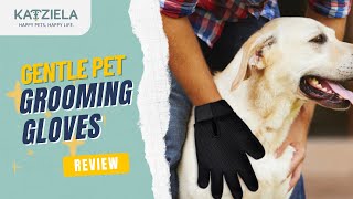 Katziela® Gentle Pet Grooming Gloves (Review)