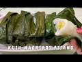 Kuih Nagasari Pisang Berlemak, Lembut & Sedap, Sukatan Cawan