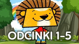 Dzielny Lew Eryk: SEZON 2 | Odcinki 1-5 | bajki dla dzieci | MiniMini+