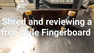 shred and review episode 6 @Dadfingerboards flicky freestyle fingerboard