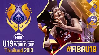 Hungary vs Japan - Full Game - FIBA U19 Women's Basketball World Cup 2019