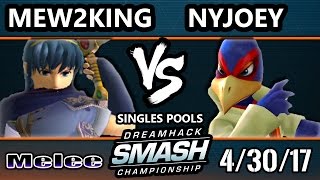 DHA 2017 SSBM - FOX MVG | Mew2King (Sheik, Marth) Vs. NYJoey (Falco) - Smash Melee