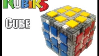 Lego Rubik's cube solve