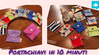 Portachiavi gadgets in 10 minuti.... 3 in 1!  ...se iniziate a realizzarli non smettete più!!!😀🥰