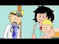 visiting dr. chad at the hospital baby alan cartoon season 2 episode 11