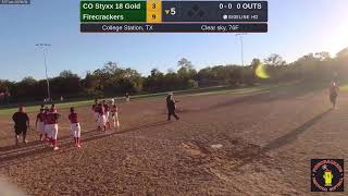 Colorado Styxx 18 Gold vs Firecrackers-Gale/Bricker (2021.10.30)