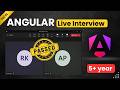 Angular Live interview 5+ Year of experience | Real Live Interview