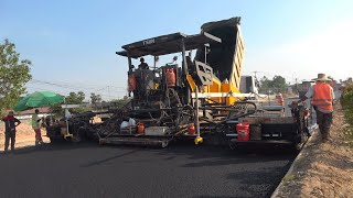 Road Paving Machine | Modern Road Construction Machines | Road Construction Technology