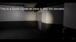 Find the Elevator Escape the Backroom Quick Guide