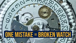 How Setting the Date Wrong Can BREAK Your Watch (Omega 1164 Example)