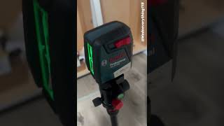 Bosch professional GLL40-20G laser level. ￼#bosch #level #diy #tips