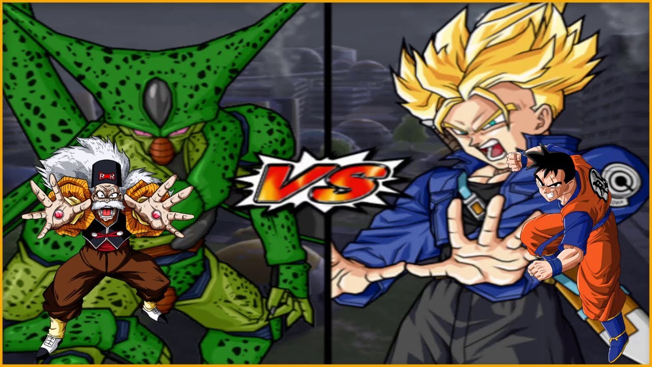 Dragon Ball Z BT3 - 1st Form Cell & Dr. Gero VS SSJ Future Trunks ...