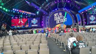 2024 NFL Draft Stage Set in Detroit #NFLDraft