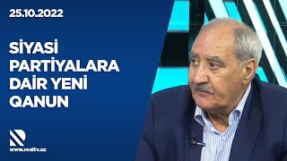 Siyasi partiyalara dair yeni qanun - REAL İNTERVYU