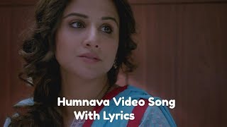 Humnava Lyrics | Hamari Adhuri Kahani | Emraan Hashmi | Vidya Balan