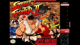 Street Fighter 2  - The World Warrior - SNES - Random Play