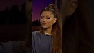 You hold the number 1 2 and 3 spots on the billboard Hot 100 | Ariana Grande