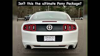 2014 Ford Mustang Pony Package