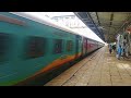 22912 howrah indore shipra express running at high speed wag7 dengerous speed with track sound irctc