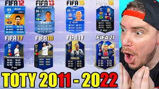 TUTTI i TOTY da FIFA 11 a FIFA 22