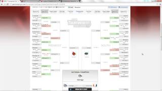 My 2013 NCAA Bracket Picks and NEW CHANNEL!!