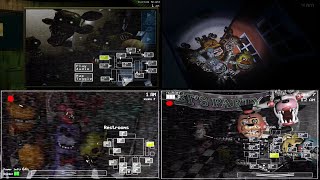 The BOA in different FNaF Games: 1, 2, 3, 4, World, Sister Location and 6!