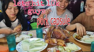 cooking pork with fermented bambooshoot in kuki style + Mukbang