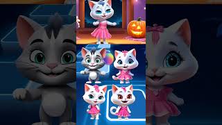 Talking Tom 🆚 Talking Angela 🆚 Talking Ben Monster Transformation - #coffindance #tileshop