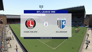 FIFA 22 | Charlton Athletic vs Gillingham - EFL League One | Gameplay
