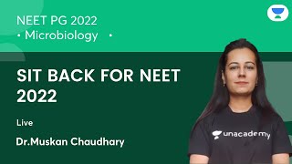 SIT BACK FOR NEET 2022  | NEET PG'22 | Microbiology | Let's Crack NEET PG| Dr.Muskan Chaudhary