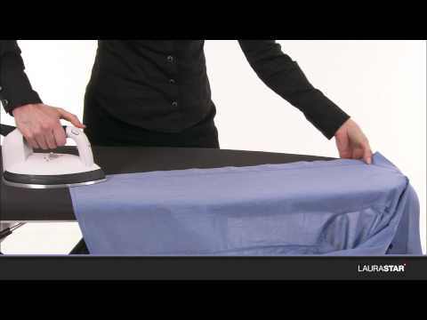 How do you iron a school shirt?