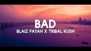 Bad (Lyrics) - Tribal Kush, Blaiz Fayah | tiktok song 
