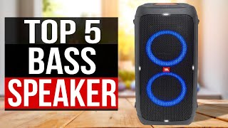 TOP 5: Best Bass Bluetooth Speaker 2024