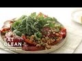 Roasted Red Pepper Salad with Anchovy White Beans - Eat Clean with Shira Bocar